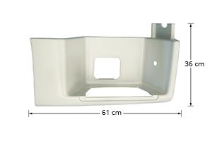 PEDANA per MAN TGX lato DX 81615100374 81615100752 81615100782 81615100802 81615100978 - Carrozzeria Truck