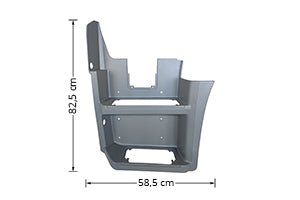 PEDANA SX MERCEDES AXOR - 9446660101-7354 - Carrozzeria Truck