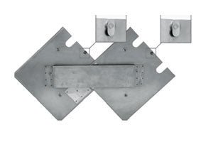 PORTACARTELLO INOX DOPPIO 4000.91076 - Carrozzeria Truck