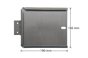 PORTATARGA CON CERNIERA 4000.91275 - Carrozzeria Truck