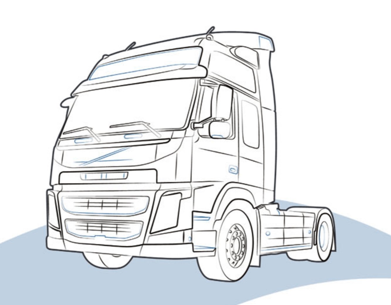 PROIETTORE SX VOLVO FM IV - 21221142 - Carrozzeria Truck