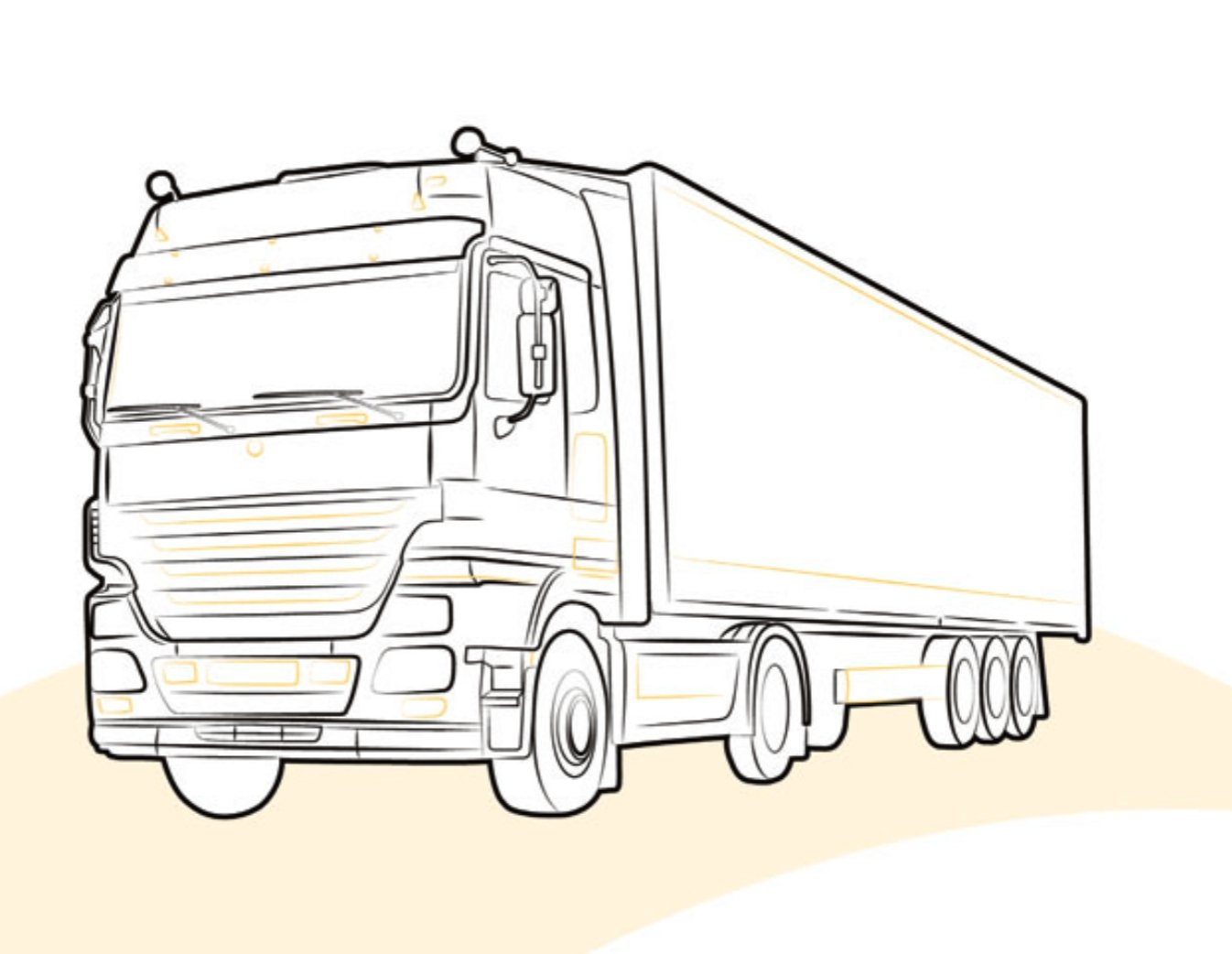 SUPPORTO CALZATOIA DI SICUREZZA per MERCEDES ACTROS | MP2 lato - Carrozzeria Truck
