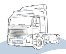 SUPPORTO PARAFANGO VOLVO FM II - 7420383038 - Carrozzeria Truck