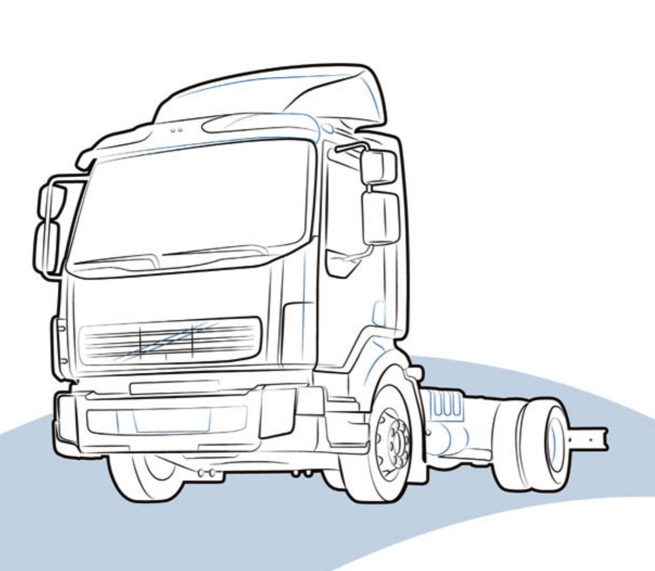 SUPPORTO PARAURTI DX DAF LF - 1401819 - Carrozzeria Truck