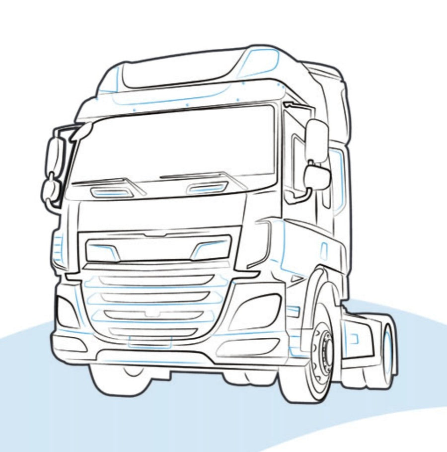 SUPPORTO PEDANA DX DAF CF EURO 6 - 1798460 - Carrozzeria Truck