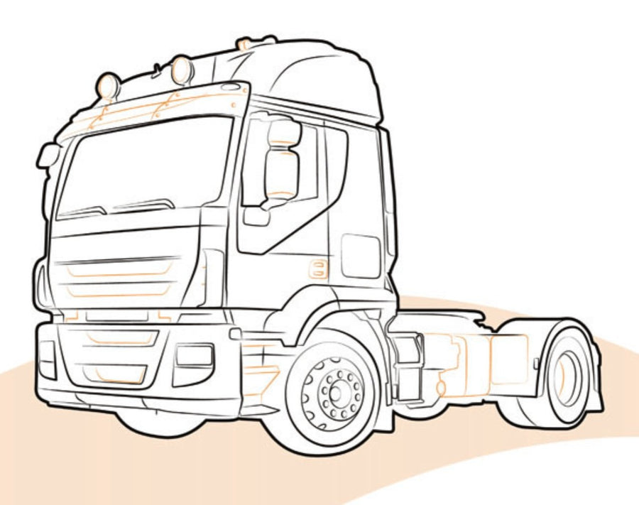 TAPPO PARAURTI per IVECO STRALIS 2007 | AD/AT lato SX 504187507 - Carrozzeria Truck