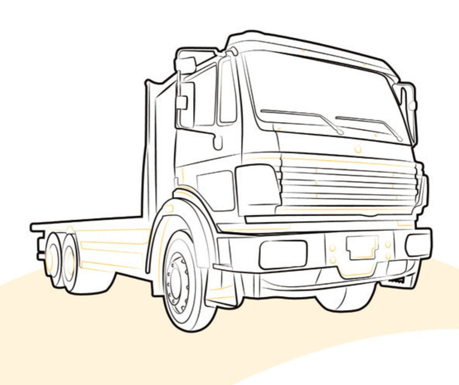 TIRANTE PARAFANGO MERCEDES AXOR - 5001823641 - Carrozzeria Truck